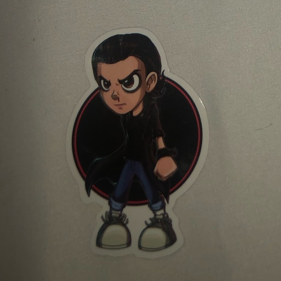 5 pc Stranger Things stickers anime edition - Picture 3 of 7